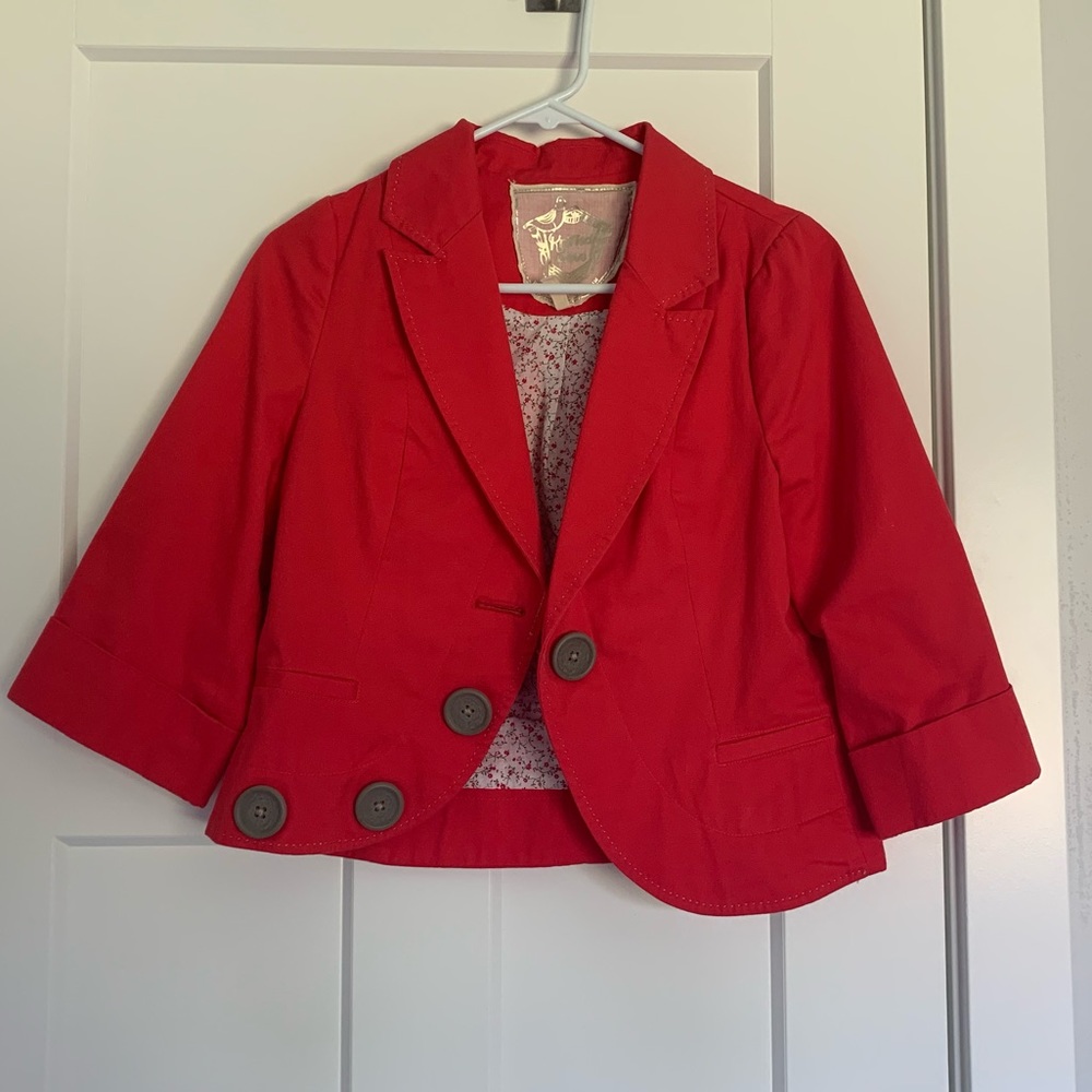 Knitted Dove Blazer